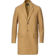 Herre - Polyamid Kåper & Frakker A.P.C. Visconti Wool Coat - Camel