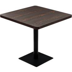 VidaXL Silbrig Möbel vidaXL Bistro Esstisch 80x80cm