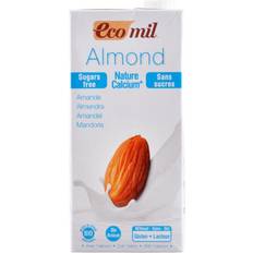 Sukkerfritt Meieriprodukter Ecomil Almond Milk Sugar-Free Calcium Bio 100cl