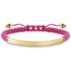 Thomas Sabo Skull Bracelet - Gold/Pink