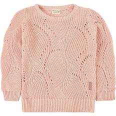 18-24M Striktrøjer Minymo Knit Sweater - Rose Smoke (121562-5506)