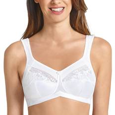 Anita Safina Embroidered Wire-Free Mastectomy Bra - White