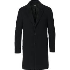 Men Coats HUGO BOSS H Hyde 214 Coat - Black