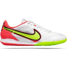 Nike React Tiempo Legend 9 Pro IC - White/Bright Crimson/Volt