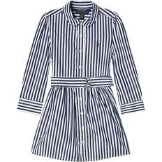 24-36M Dresses Polo Ralph Lauren Stripe Polo Player Shirt Dress - Navy