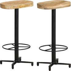 vidaXL 321964 Tabouret de bar 76cm 2pcs