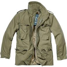 Groen - Parka Jassen Brandit M65 Classic Textieljas - Olijf