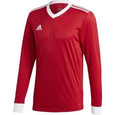 Adidas Tabela 18 Long Sleeve Jersey Men - Power Red/White