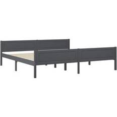 vidaXL Solid Pine 63cm Bettrahmen