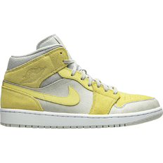 Nike Air Jordan 1 Mid SE M - Grey Fog/Lemon Wash