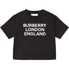 Burberry Vauva Lastenvaatteet Burberry Logo Baby T-Shirt- Black