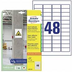 Adhesive paper Avery Strongly Adhesive Paper Labels A4