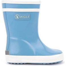 Polyester Wellingtons Children's Shoes Aigle Baby Flac - Sky Blue