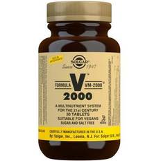 Beta-Alanin Vitaminer & Mineraler Solgar VM 2000 30 st