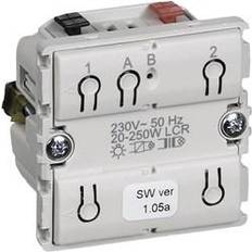 Lk ihc wireless fuga stikkontakt 1½ modul Schneider Electric Fuga 505D0103