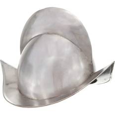 Cappelli vidaXL Medieval Knight Helmet for LARP Silver Steel