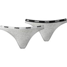 Puma Women's Iconic Bikini 2-pack - Grey