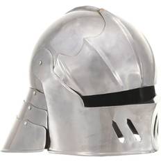 Unisex Helme vidaXL Knight Helmet for Role-Playing Games Antique Steel