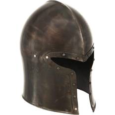 vidaXL Medieval Knight Helmet Antique Replica LARP Steel