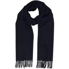 Gant Solid Wool Scarf - Evening Blue