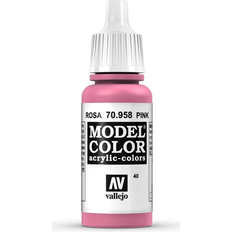 Rosa Pitture acriliche Vallejo Model Color Pink 17ml