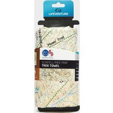 90.0 cm Serviettes de bain Lifeventure Scafell Pike Map Bath Towel Multicolour (150x90cm)