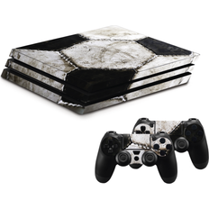 PS4 PRO Console and Controller Skin - Soccer
