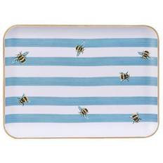 Joules Bee Blue Stripe Serving Tray