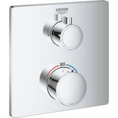 Indbygget kar armatur Grohe Grohtherm (24078000) Krom