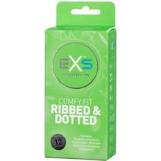 Comfy Fit Ribbed & Dotted 12-pack