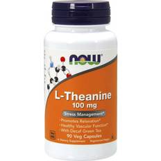 Now foods l theanine NOW L Theanine 100mg 90 stk