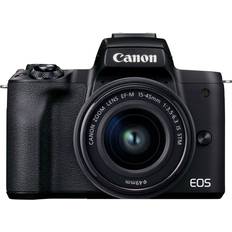 Mirrorless Cameras Canon EOS M50 Mark II + EF-M 15-45mm F3.5-6.3 IS STM