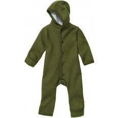 Girls Fleece Overalls Children's Clothing Disana Kid's Walk Overall - Olive