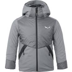 Salewa Kid's Puez Tirolwool Responsive Jacket - Grey Flint Stone (0310)