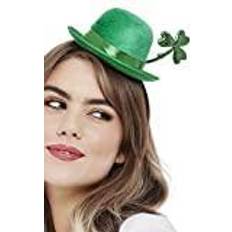 Religion Huvudbonader Smiffys Deluxe Paddy's Day Mini Bowler Hat