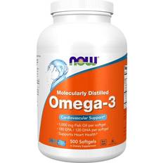 Now omega 3 Now Foods Omega-3 Molecularly Distilled 500 Stk.