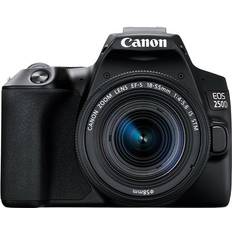 Separate DSLR Cameras Canon EOS 250D + 18-55mm F4-5.6 IS STM Black