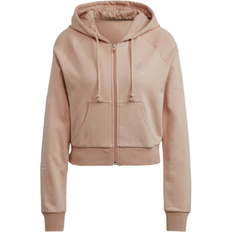 adidas Women 2000 Luxe Cropped Track Top - Ash Pearl