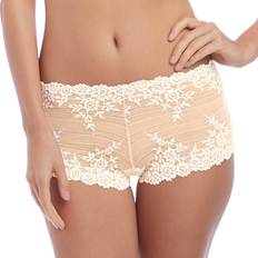 Embrace Lace Boy Shorts - Naturally Nude/Ivory