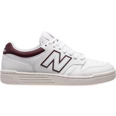 New Balance 480 M - White/Burgundy