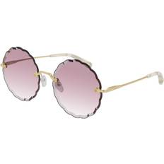 Chloé Lunettes de soleil Chloé Unisex Sunglass CH0047S - Couleur de Lentille Dégradé Rose