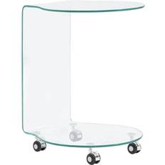 Soffbord med hjul vidaXL - Soffbord 40x45cm