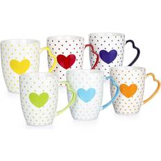 Waterside Heart Mug 35.5cl 6pcs