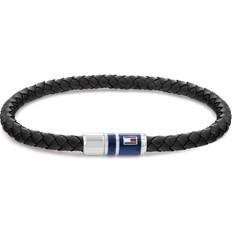 Braided Leather Bracelet - Black