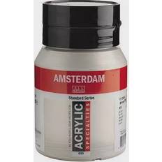 Silbrig Acrylfarben Amsterdam Standard Series Acrylic Jar Silver 500ml