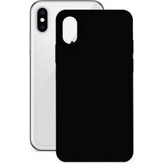 Ksix Protection pour téléphone portable Iphone X/xs Noir Silicone