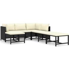 Fodstøtter Loungesæt vidaXL 3059790 Loungesæt, borde inkl. 4 sofaer