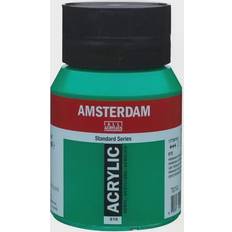 Amsterdam Standard Series Acrylic Jar Permanent Green Deep 500ml