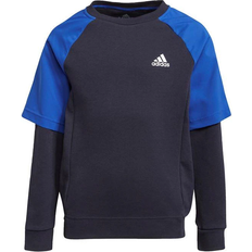 Recycled Materials Sweatshirts Adidas XFG Comfort Sweatshirt - Legend Ink/Bold Blue/White (GS0220)