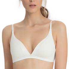 Calida Cate Triangle Soft Bra - Alabaster Cream